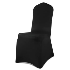 Black Stretch Cover Chair