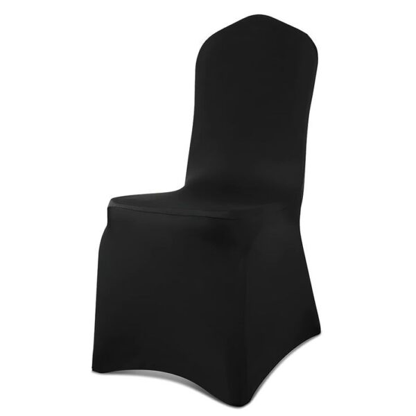 Black Stretch Cover Chair